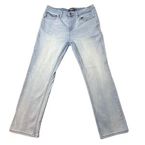 RSQ Jeans Mens 32x30 (34x27) Light Blue Slim Straight Stretch Denim Casual Pants